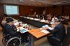 รูปประชุมคณะกรรมการส่งเสริมและพัฒนาคุณภาพชีวิตคนพิการแห่งชาติ ครั้งที่ 1/2556